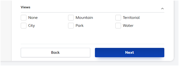 Step 6 Selecting Applicable Utilities and Features