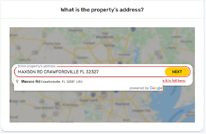 REB Add Property Address